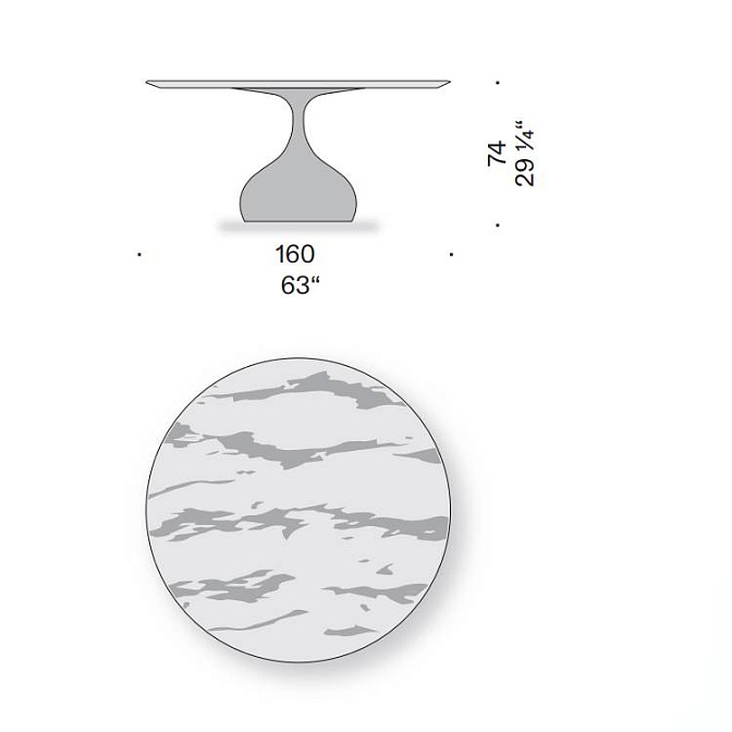 Обеденный стол De Padova Raindrops - фото-4 | interior market