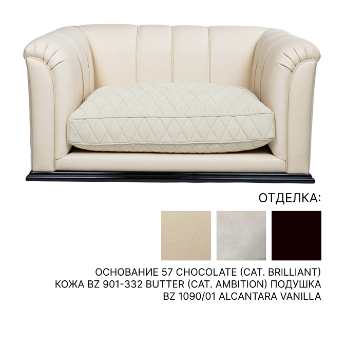 Лежанка для собаки Bruno Zampa Dog Basket - фото-1 | interior market