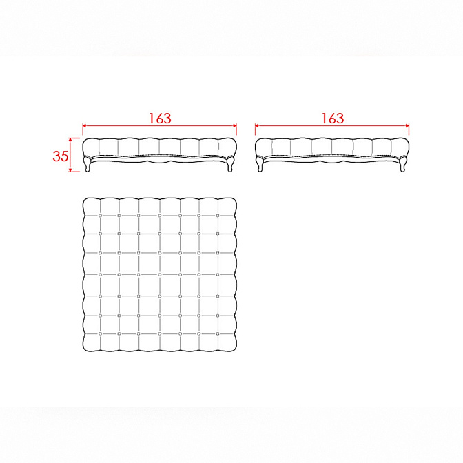 Банкетка JNL Molière - фото-4 | interior market