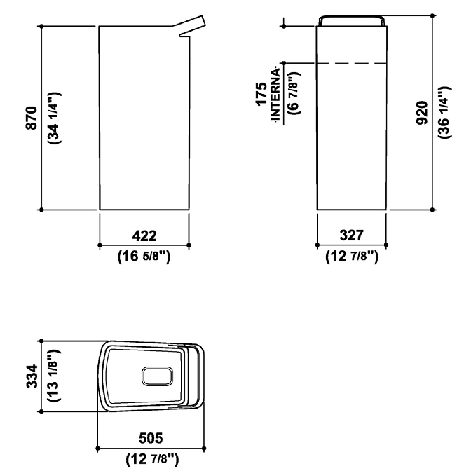 Раковина в ванную Zucchetti LAB - фото-5 | interior market