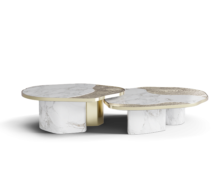 Журнальный столик Boca do Lobo Ophelia Calacatta Marble Center Table - фото-2 | interior market