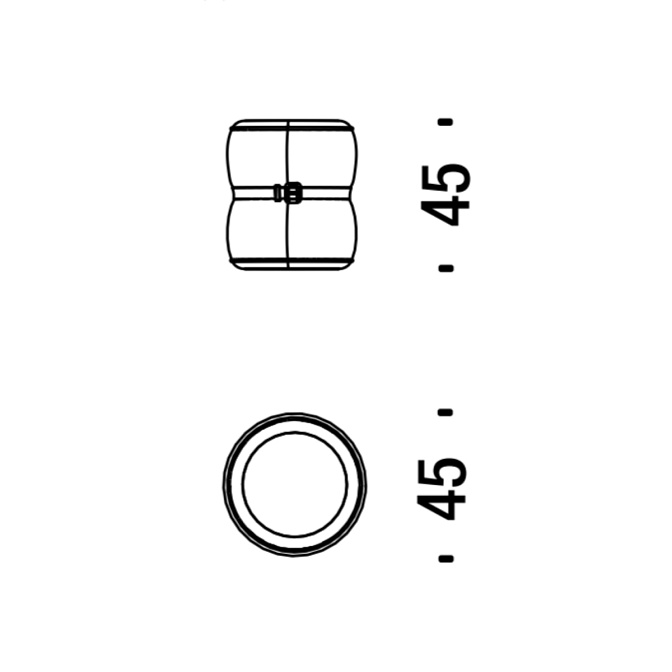 Пуф Moroso Chubby chic - фото-4 | interior market