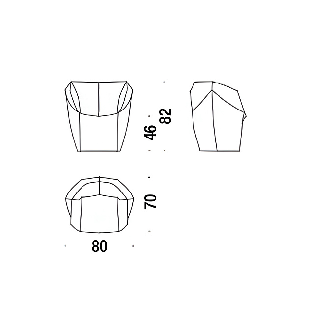 Кресло Moroso M.a.s.s.a.s. - фото-2 | interior market
