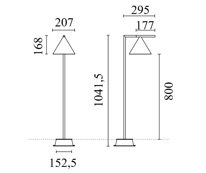 Технический свет Flos Captain Flint Bollard 2 Outdoor - фото-4 | interior market