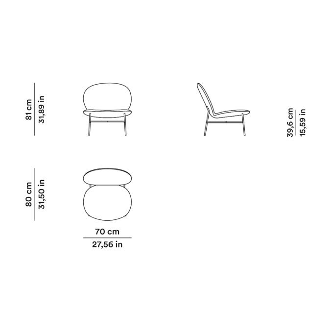 Кресло Tacchini Kelly E - фото-4 | interior market