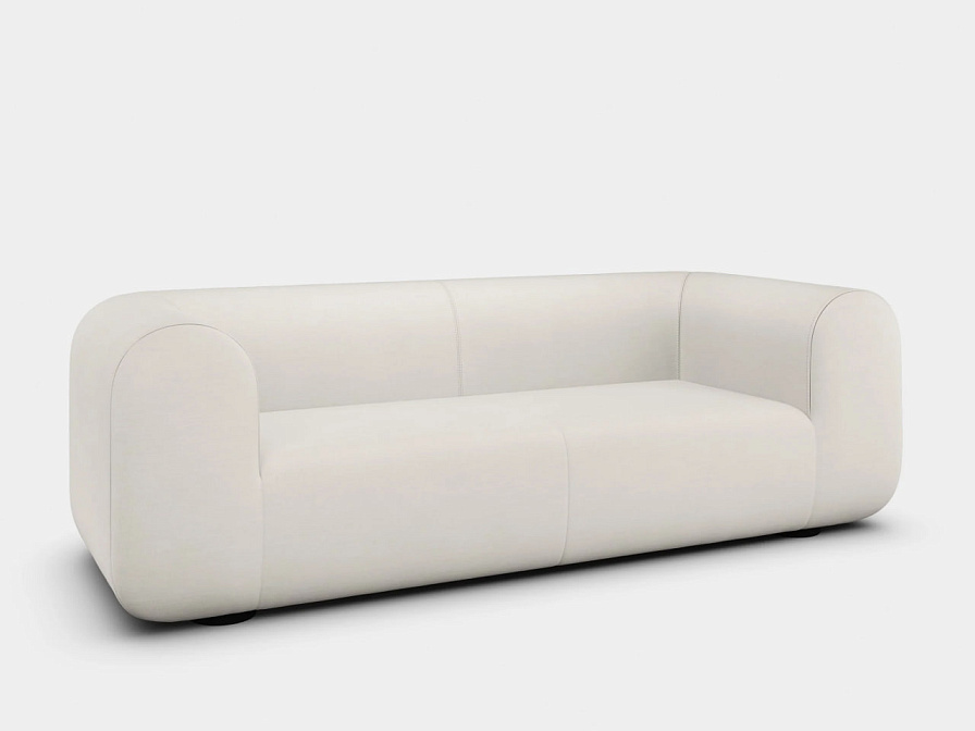 Прямой диван Tom Dixon Plump 3-Seater Fixed Sofa - фото-2 | interior market
