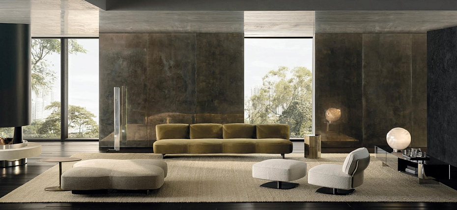 Модульный диван Minotti SAKI - фото-2 | interior market