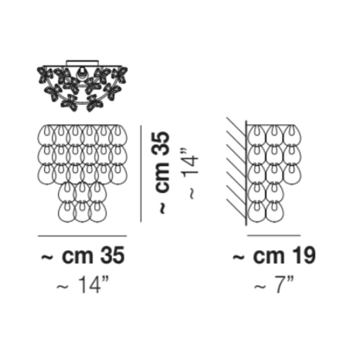 Бра Vistosi MINIGIOGALI - фото-3 | interior market