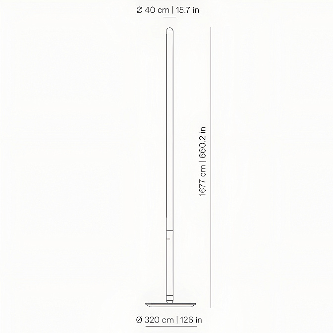 Торшер  NOMON Linea Uno - фото-6 | interior market