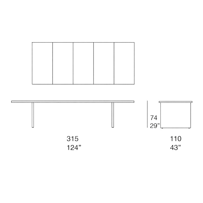 Обеденный стол Paola lenti Concreto - фото-4 | interior market