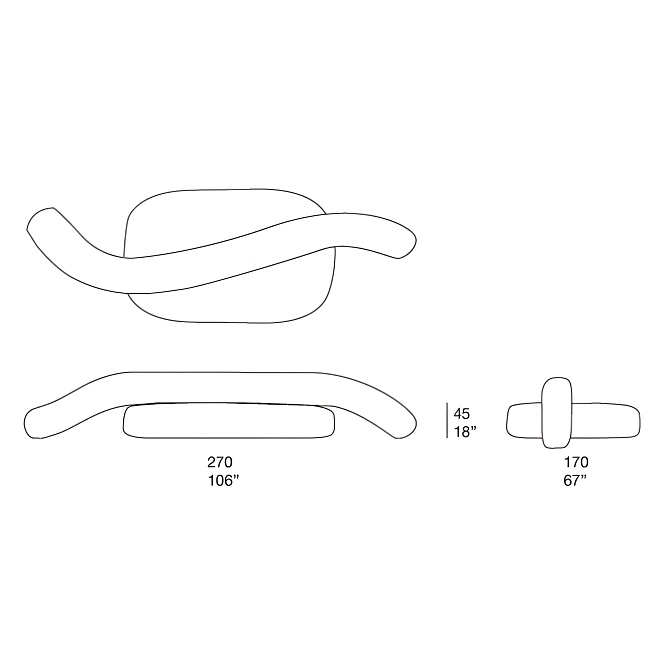 Пуф для улицы Paola lenti METAMORFOSI - фото-6 | interior market