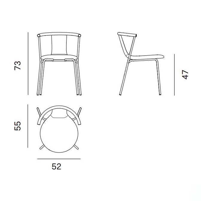 Стул Novamobili Agel - фото-6 | interior market