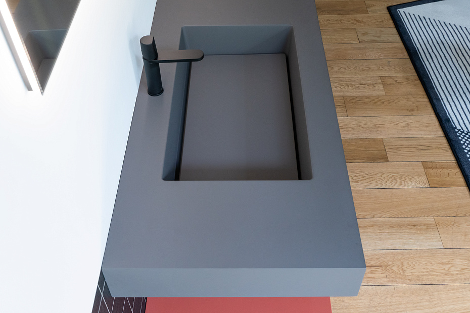Комплект мебели с раковиной Antonio Lupi Panta Rei - фото-4 | interior market