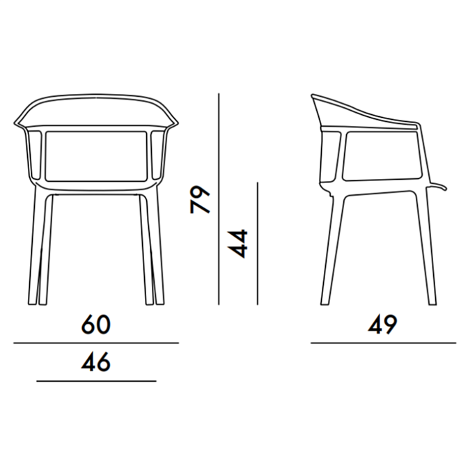 Кресло для улицы Kartell Papyrus - фото-5 | interior market
