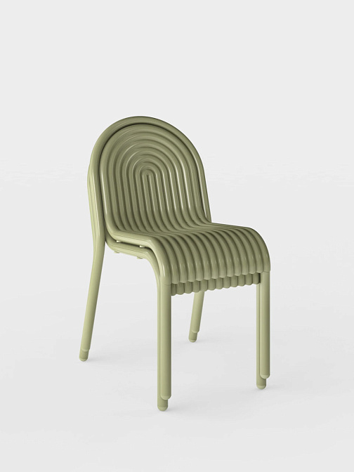 Стул для улицы Tom Dixon Groove Side Chair - фото-6 | interior market