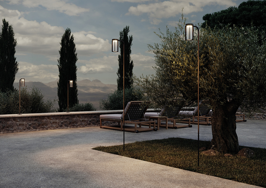 Уличный светильник  Lombardo Lula UP Stelo - фото-2 | interior market