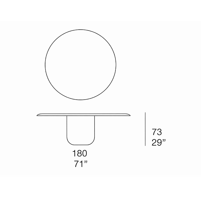Стол для улицы Paola lenti Gon - фото-7 | interior market
