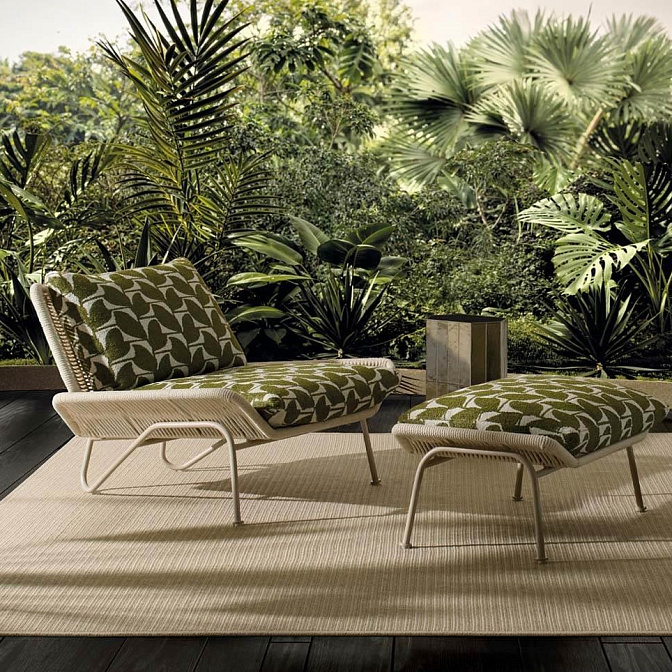 Кресло для улицы Minotti Emmi Cord Outdoor - фото-1 | interior market
