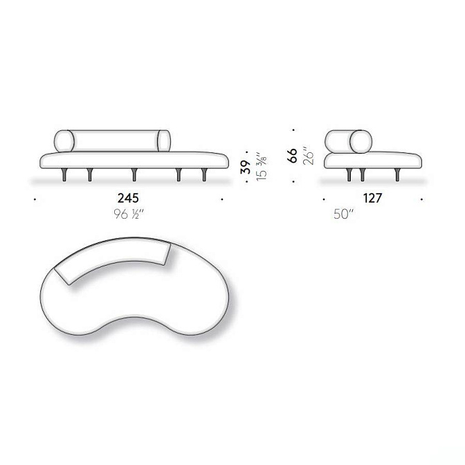 Диван для улицы De Padova HONORE' - фото-3 | interior market