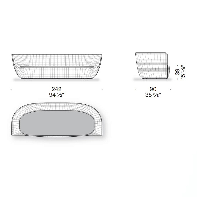 Диван для улицы De Padova Afternoons - фото-3 | interior market