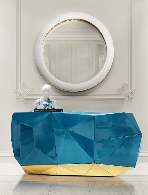 Комод Boca do Lobo Diamond Blue - фото-5 | interior market