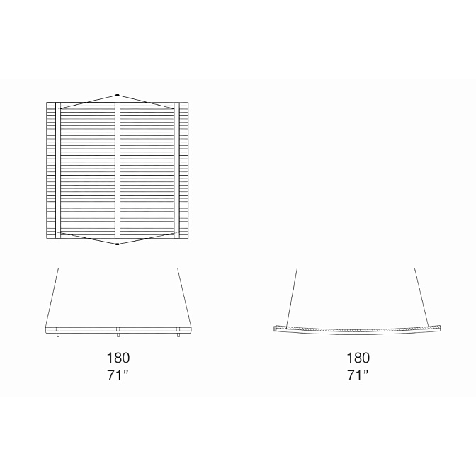 Подвесная платформа Shibui Paola lenti - фото-5 | interior market