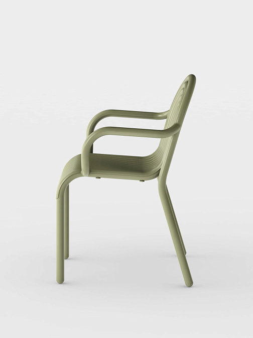 Стул для улицы Tom Dixon Groove Arm Chair - фото-3 | interior market