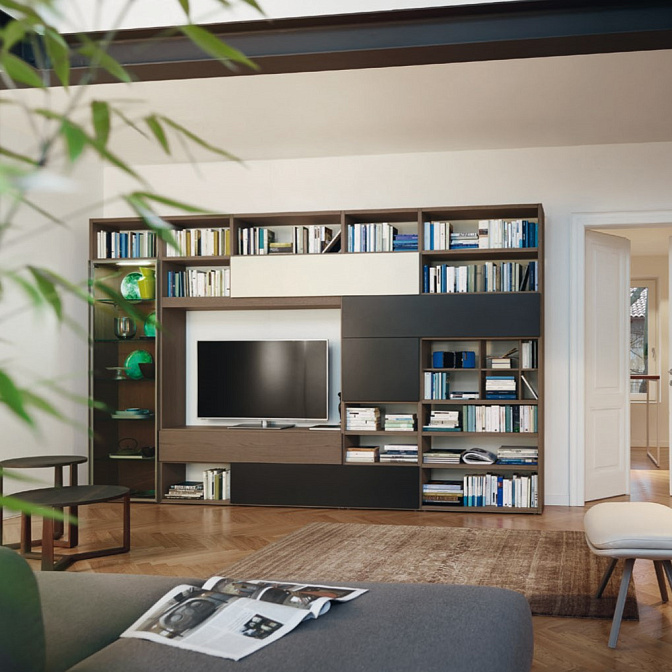 Стенка под ТВ Sangiacomo Modo - фото-1 | interior market Стенка под ТВ Sangiacomo Modo - фото-1 | interior market