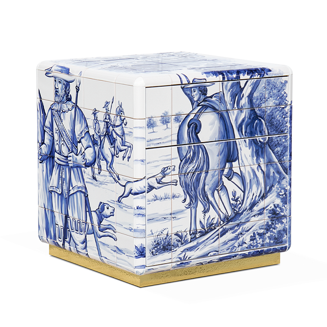 Прикроватная тумба Boca do Lobo Heritage Small Nightstand - фото-1 | interior market