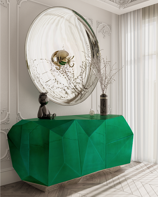 Комод Boca do Lobo Diamond Emerald - фото-9 | interior market