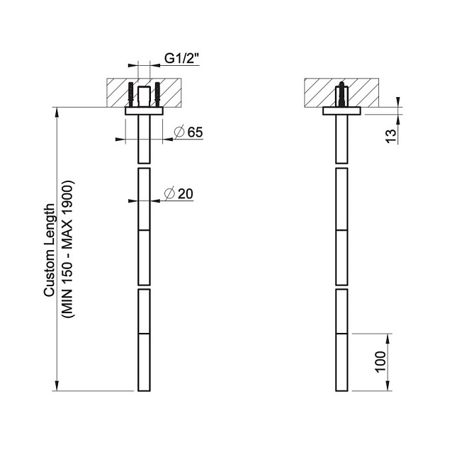 Излив Gessi 316 FLESSA - фото-2 | interior market