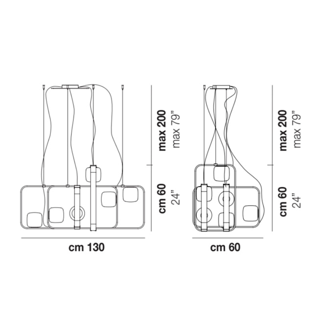 Потолочный светильник  Vistosi Groove - фото-3 | interior market