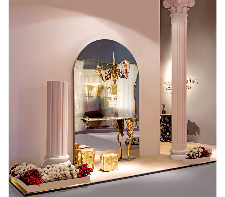 Консоль  Boca do Lobo Lumiere Patina Console - фото-7 | interior market