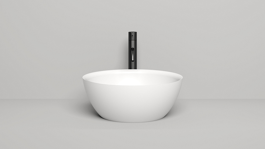 Раковина накладная матовая SALINI ALDA 02 - фото-2 | interior market