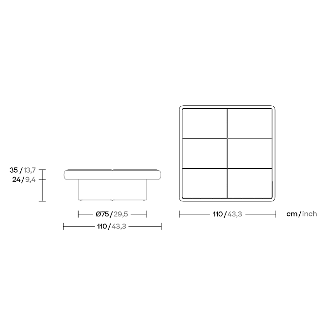 Журнальный столик Kettal INSULA - фото-3 | interior market