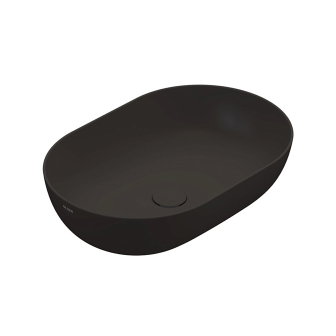 GLOBO B6O60SK Раковина T-EDGE для установки на столешницу, размер 60х41 см, цвет sk (Smoke) - фото-1 | interior market