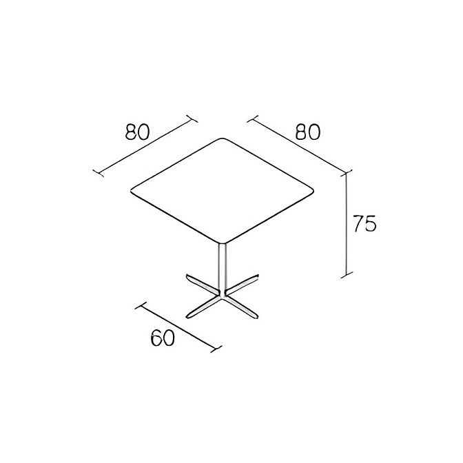 Стол ALIAS cross table - фото-2 | interior market
