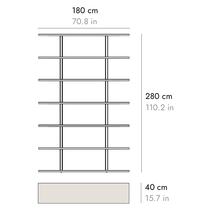 Стеллаж  PUNT Stockholm - фото-3 | interior market