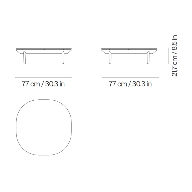 Кофейный столик для улицы Point1920 Amba - фото-2 | interior market