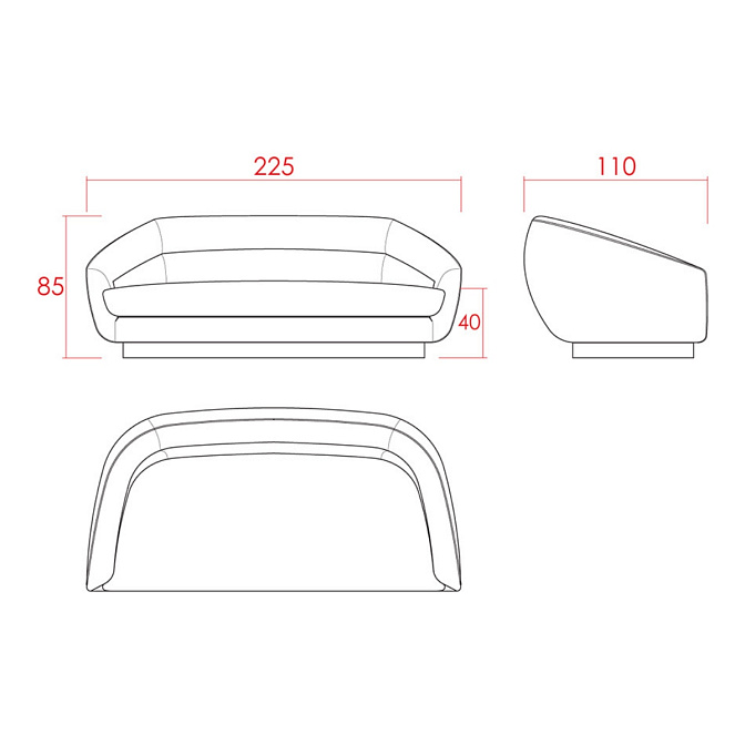 Диван JNL Ciceron - фото-3 | interior market