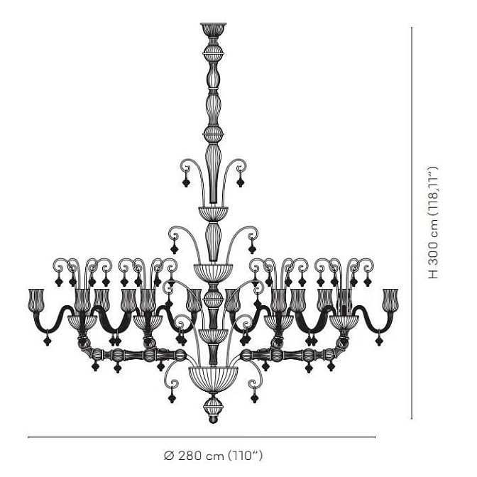 Потолочный светильник  Venini Marcello - фото-2 | interior market
