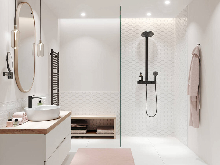 Душевая стойка HANSGROHE PULSIFY Showerpipe - фото-4 | interior market