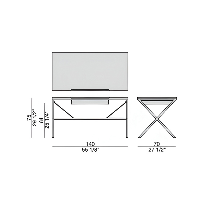 Письменный стол Porada Stylo - фото-4 | interior market