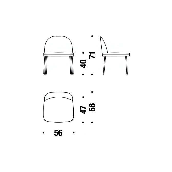 Кресло Moroso Precious - фото-4 | interior market