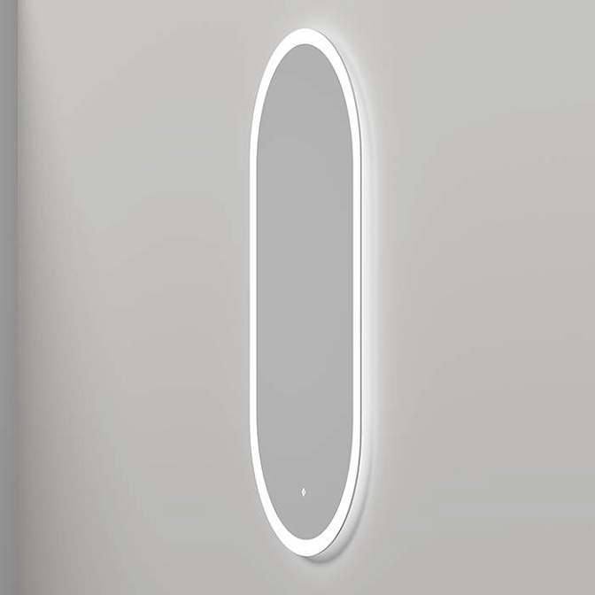 Зеркало для ванной SALINI ARMONIA овальное c двойной LED подсветкой - фото-2 | interior market