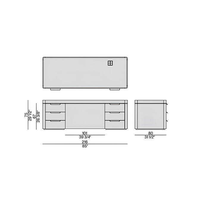 Письменный стол Porada AGEA - фото-4 | interior market