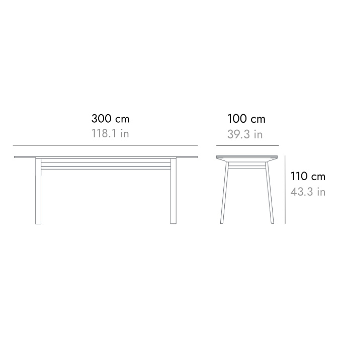 Обеденный стол PUNT Mitis High - фото-3 | interior market