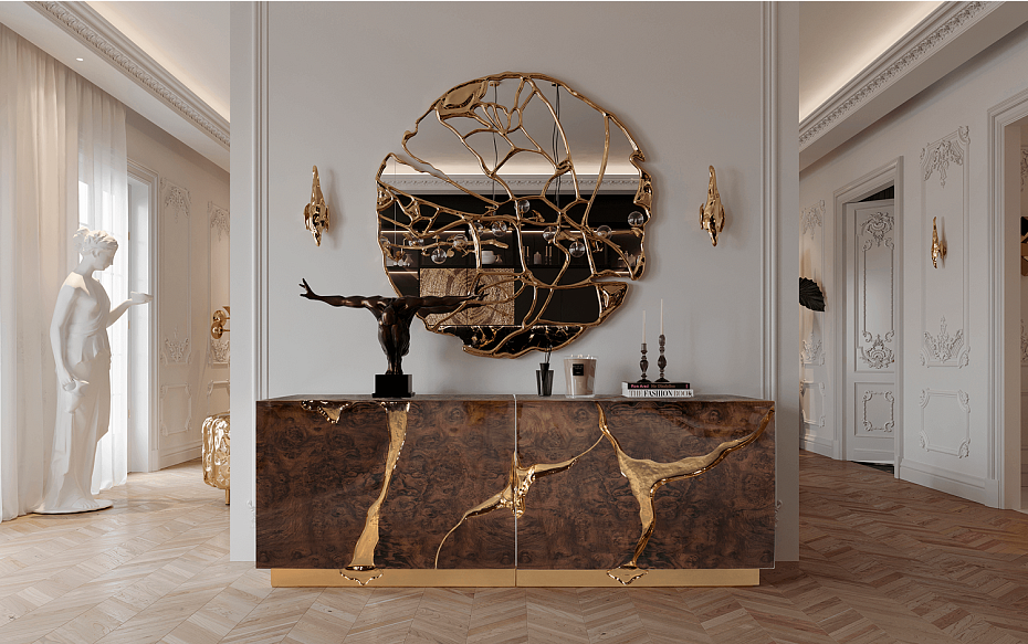 Комод Boca do Lobo Lapiaz Walnut - фото-5 | interior market