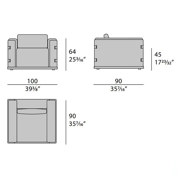 Кресло Turri ATELIER - фото-8 | interior market