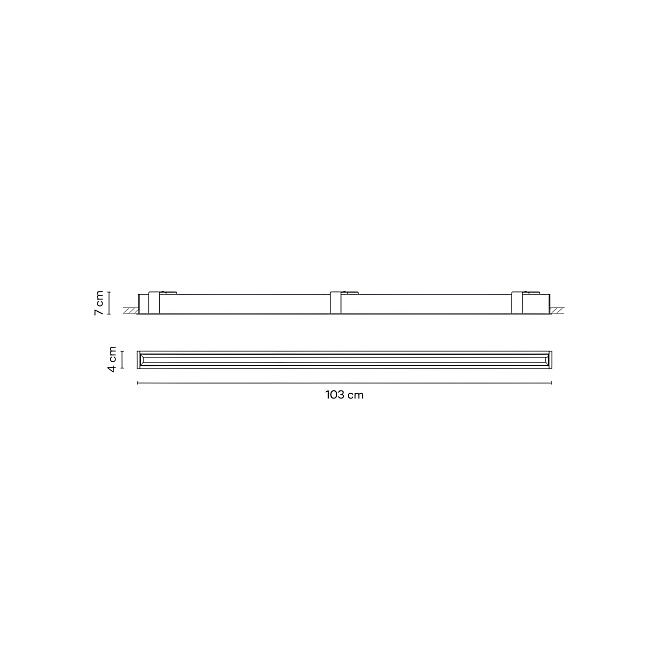 Потолочный светильник  Vibia LINE - фото-3 | interior market